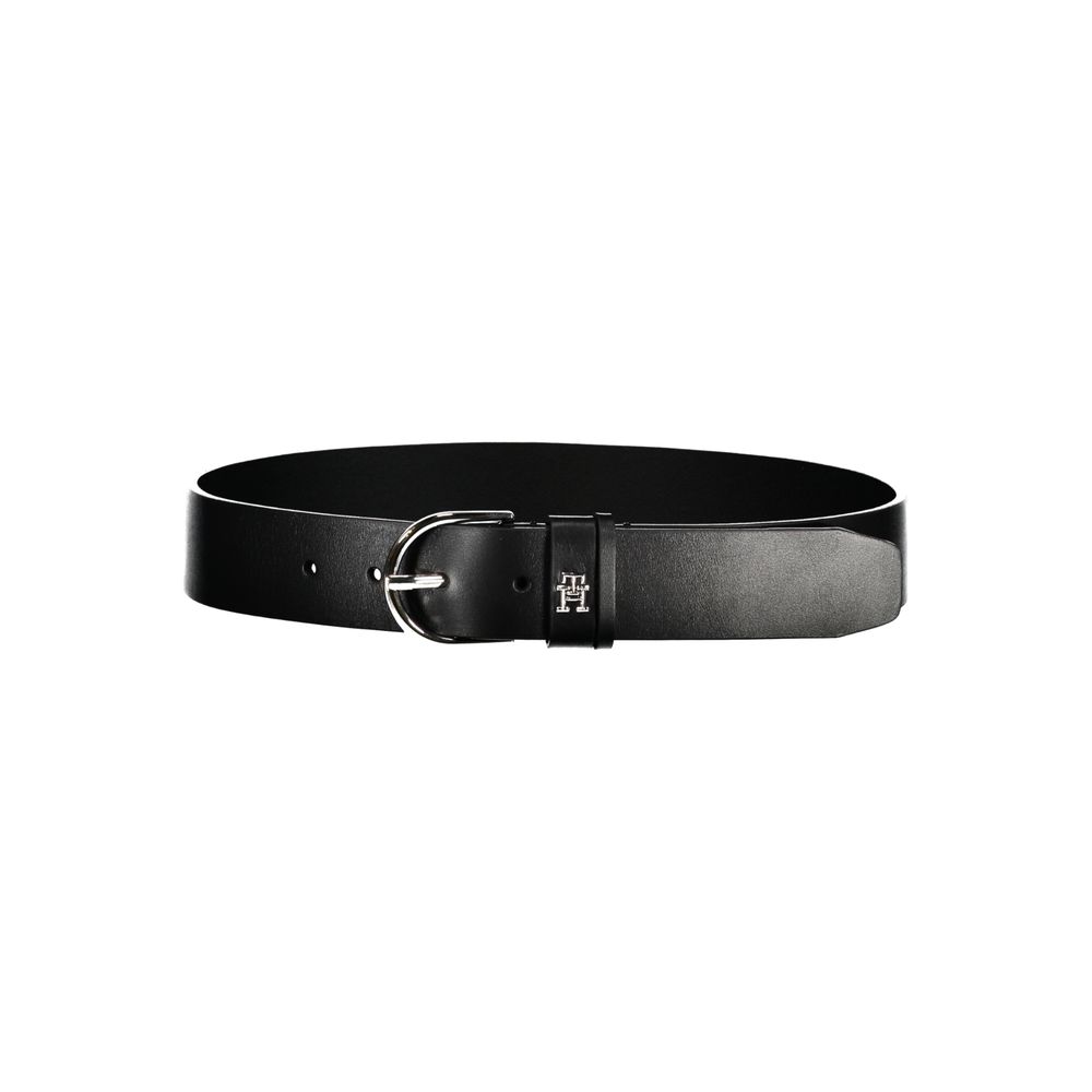 Tommy Hilfiger Black Leather Regular Belt
