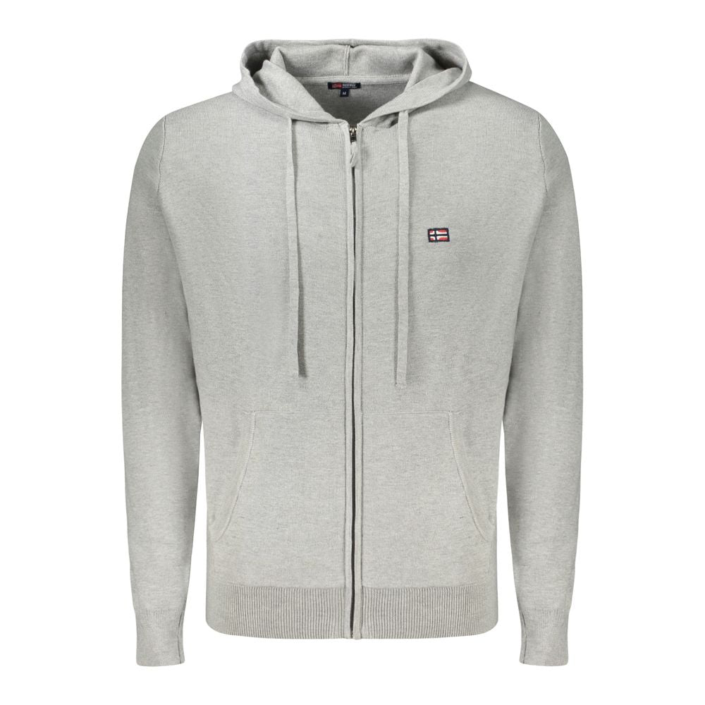 Norway 1963 Grigio Poliammide Men's Cardigan