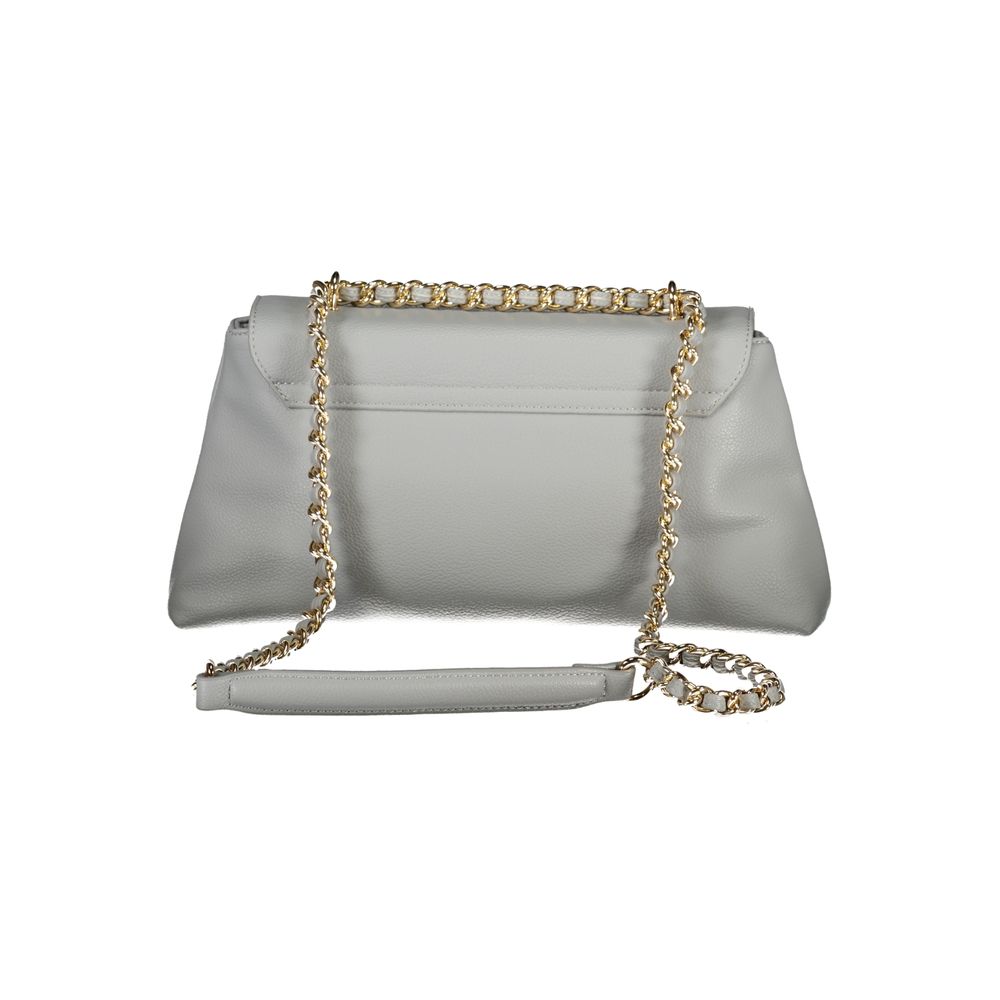 Mario Valentino Grigio Polyurethane Women Shoulder Bag