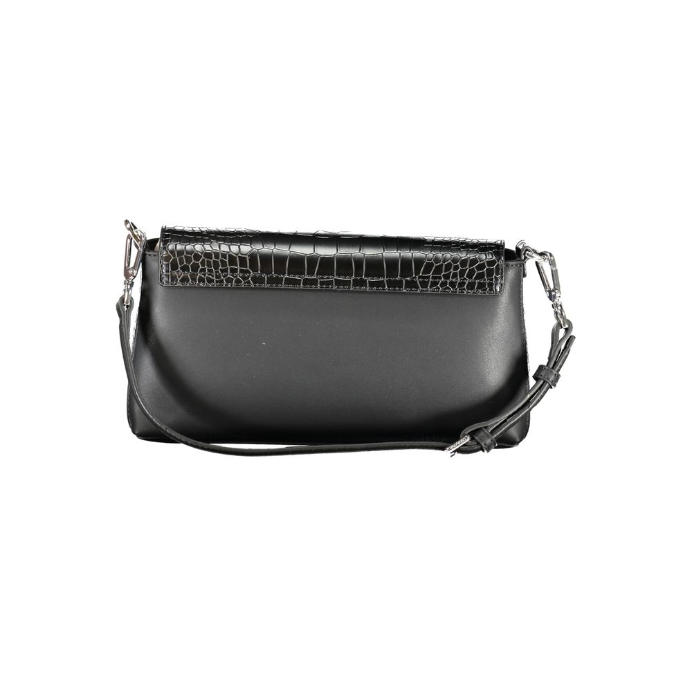 Calvin Klein Black Polyurethane Women Handbag