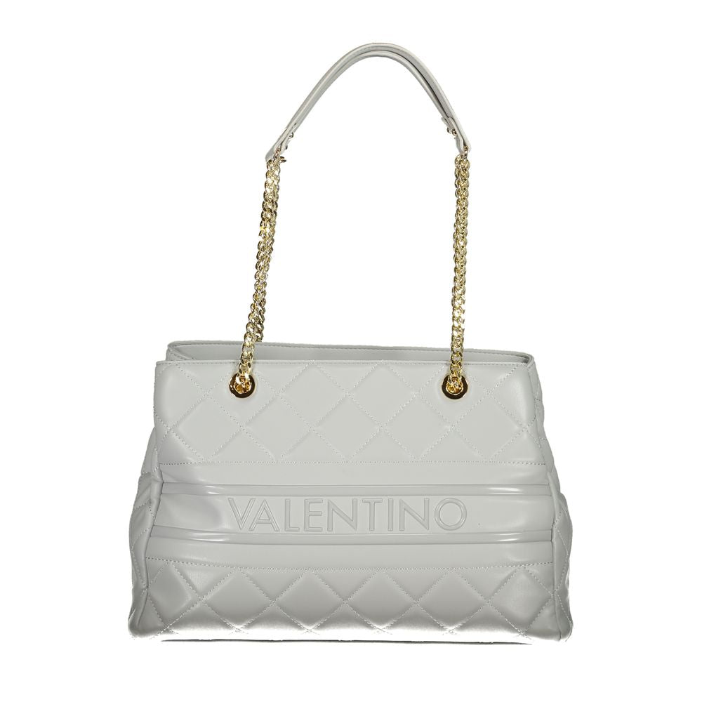 Mario Valentino Grigio Polyurethane Women Handbag