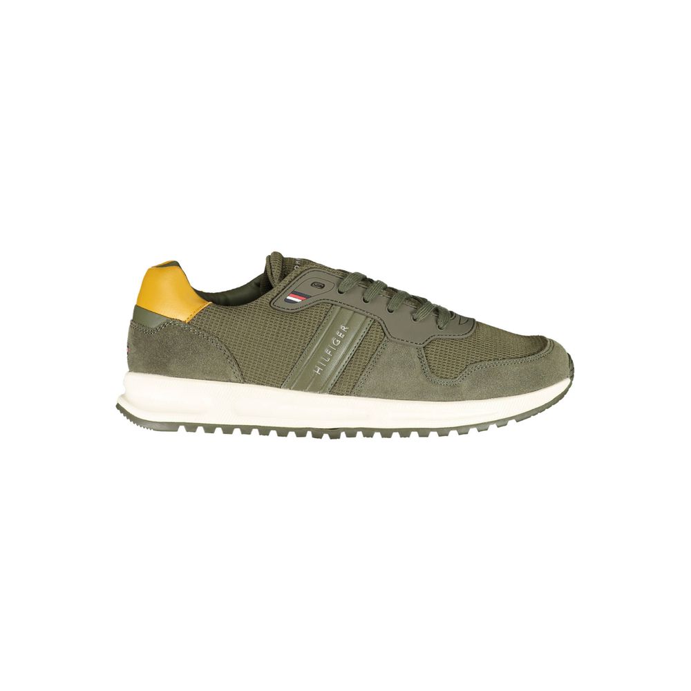Tommy Hilfiger Verde Polyester Men Sneaker