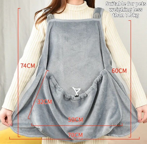Cozy Pet Carrier Apron