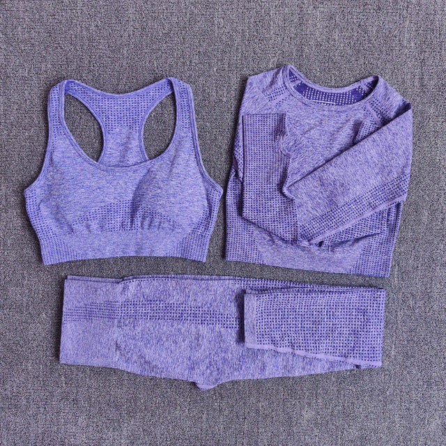 High Waist Yoga Pants Set
