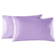2pcs Solid Color Throw Pillow Covers for Home Decor