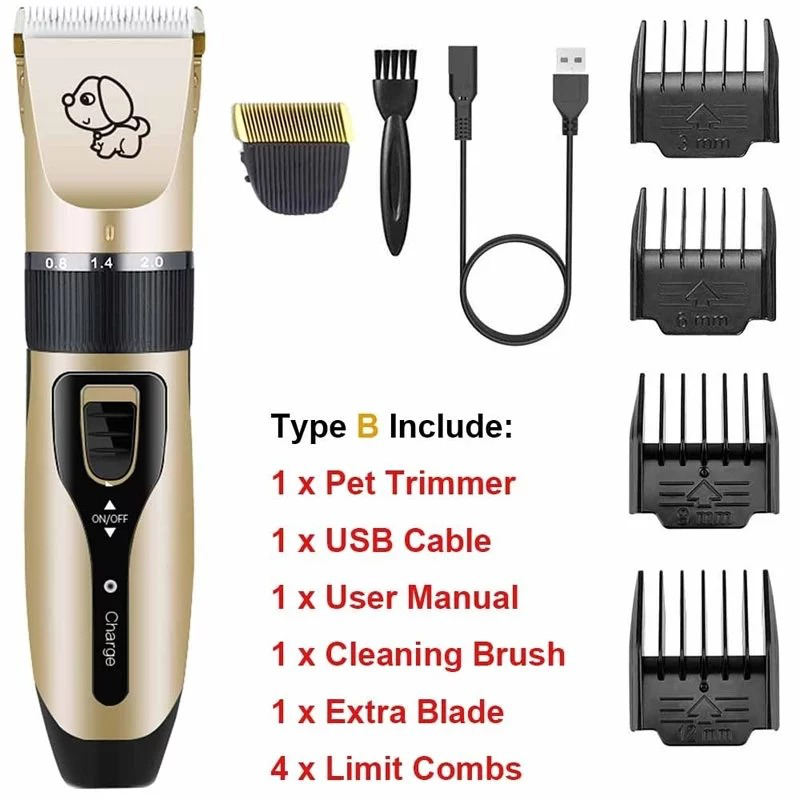 Pet Grooming Shaver for Easy Fur Trimming