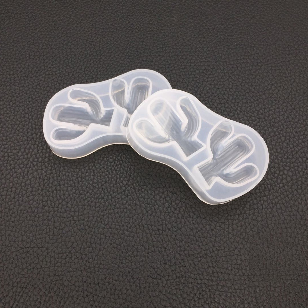 DIY Crystal Cactus Molds with Silicone for Crafts