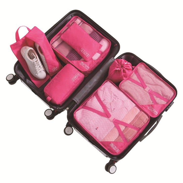 Travel Organizing and Storage Bag Set