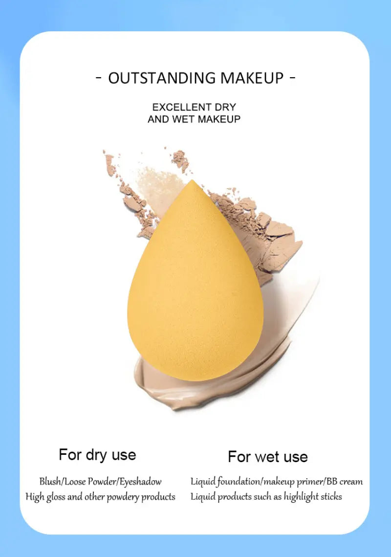 7pcs Makeup Sponge Set for Foundation and Concealer