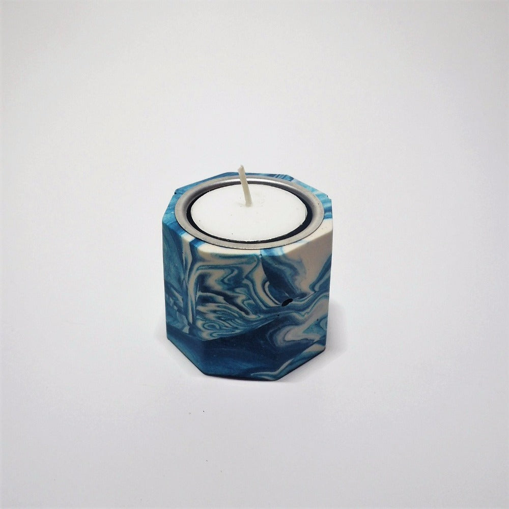 Octagonal Silicone Concrete Planter Mold and Ice Tray
