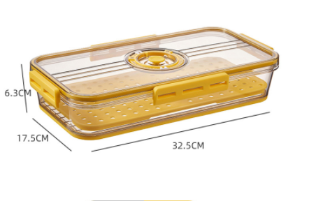Transparent Thickened PET Refrigerator Storage Box
