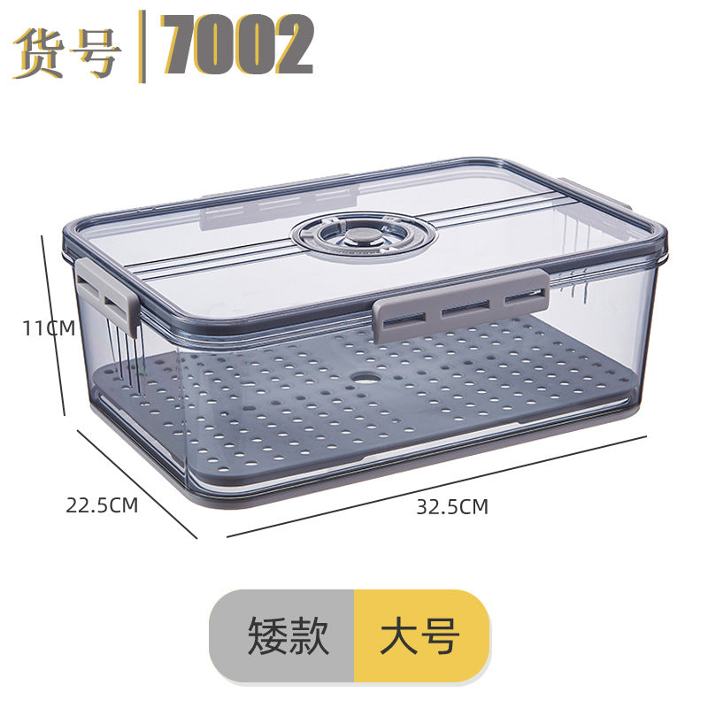 Transparent Thickened PET Refrigerator Storage Box