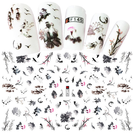 Adhesive Nail Decals for Creative Nail Art