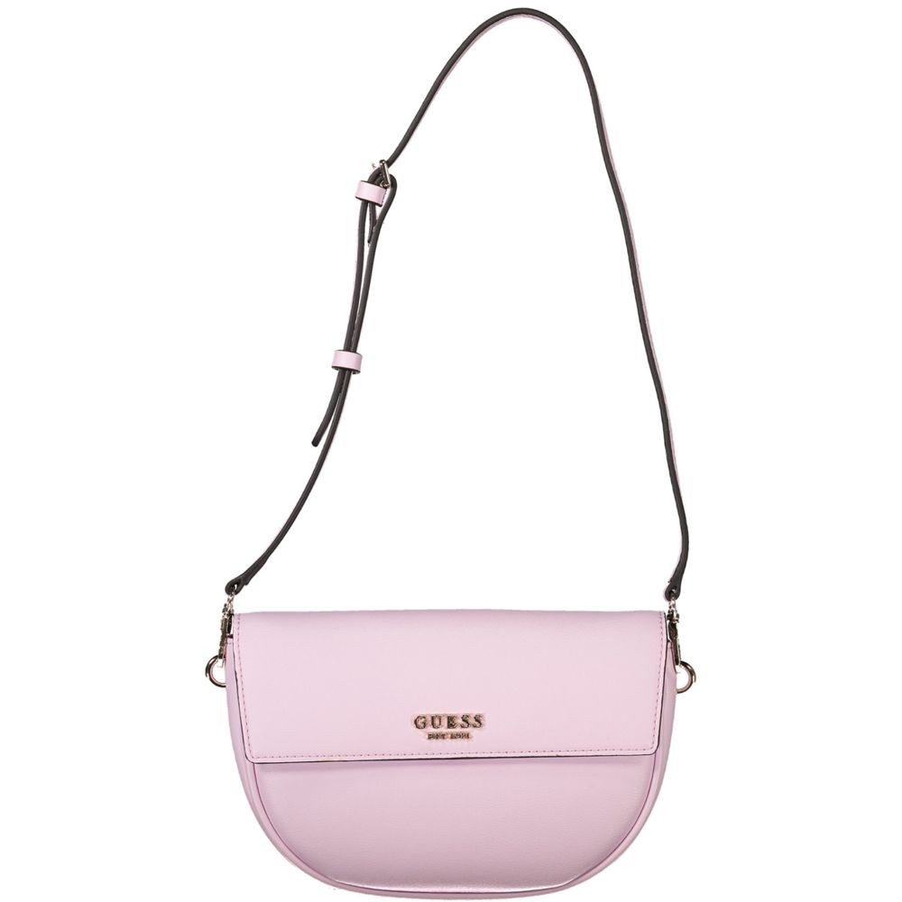 Guess Jeans Rosa Poliuretano Women Handbag