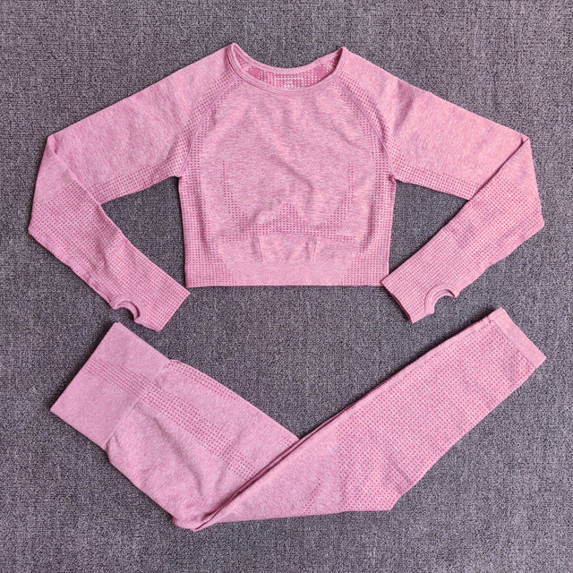High Waist Yoga Pants Set