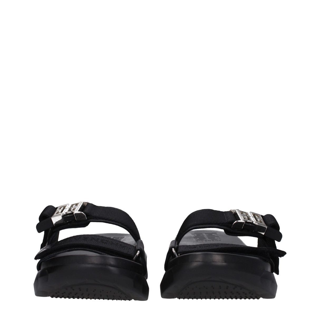 Givenchy Black Fabric Slippers