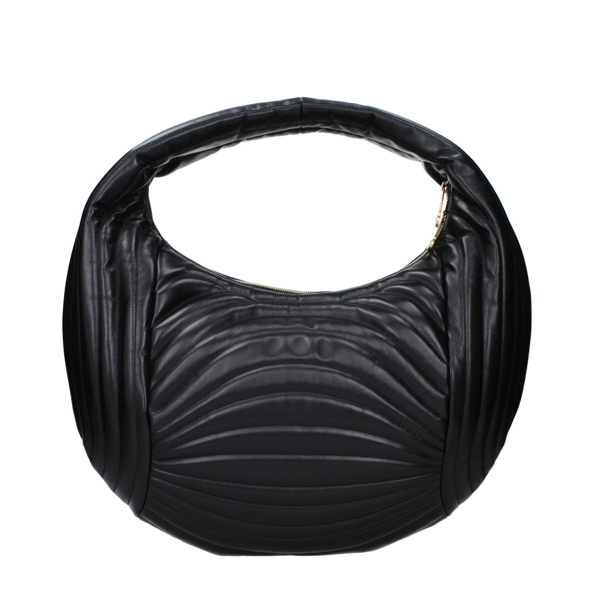 Salvatore Ferragamo Black Leather Handbag