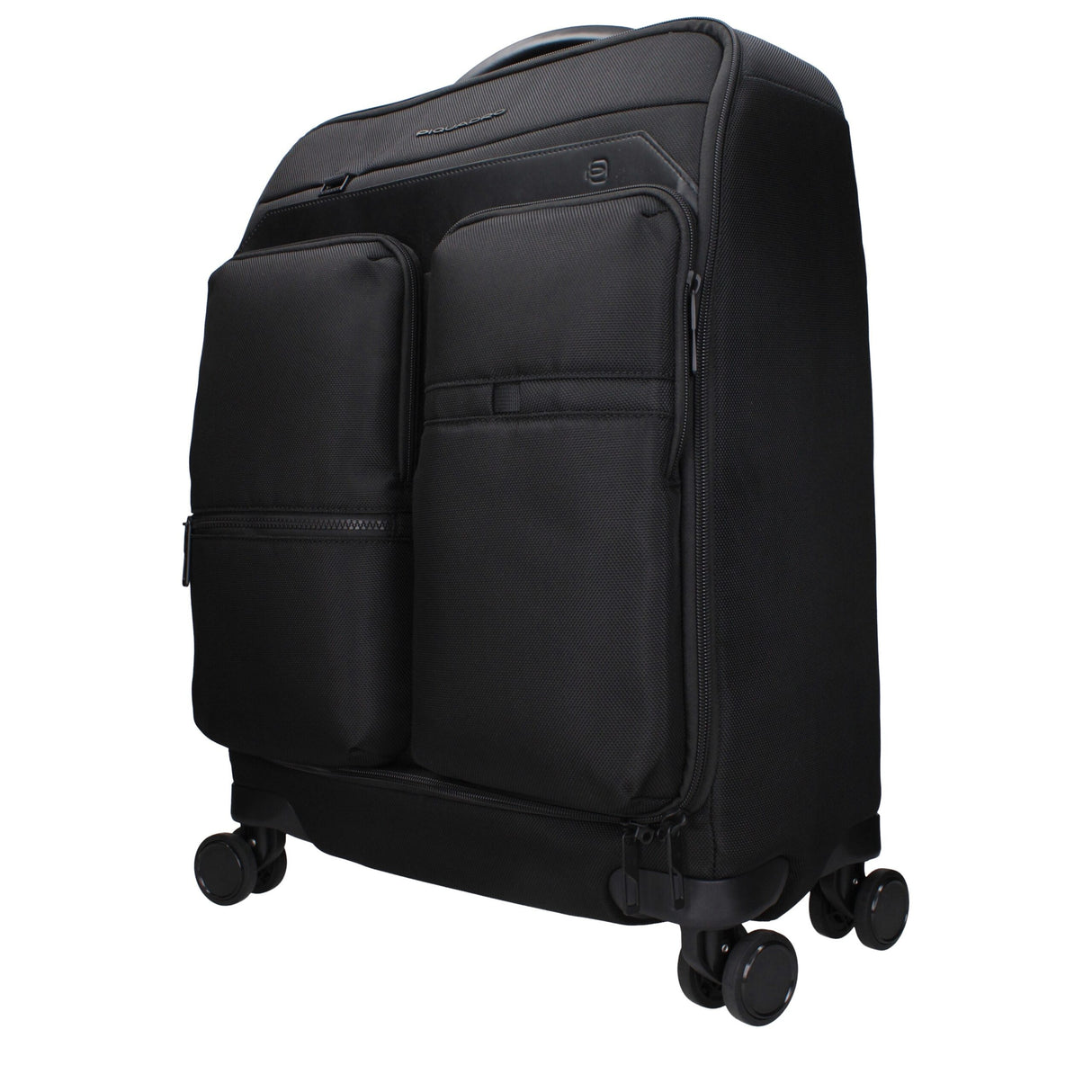 Piquadro Black Fabric Luggage And Travel