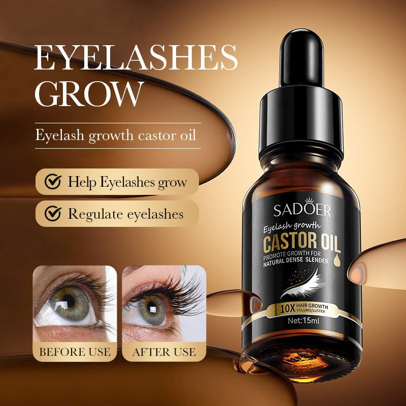Lash Castor Oil For Thick Eyelashes
