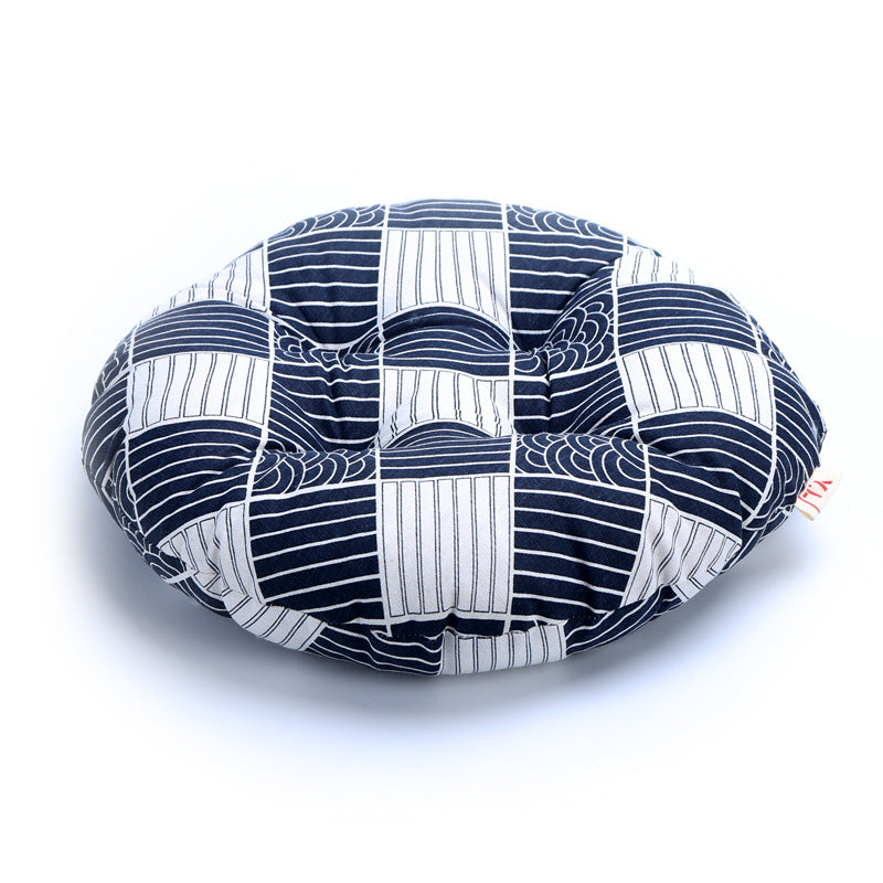 Round Tatami Cushion - Thick Japanese Fabric Floor Seat