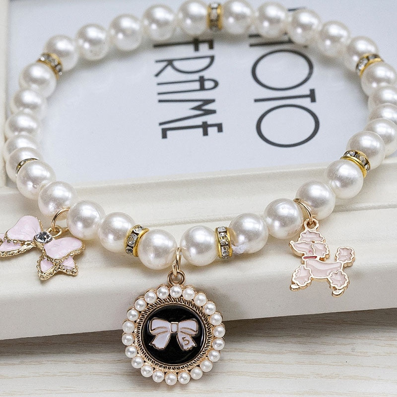 Pet Pearl Necklace