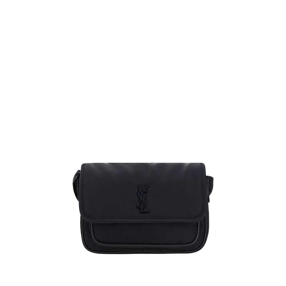 Saint Laurent Black Polyamide Shoulder Bag