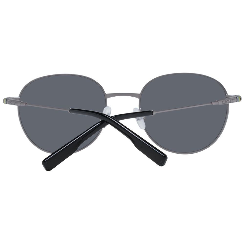 Hackett Gray Metal Sunglasses