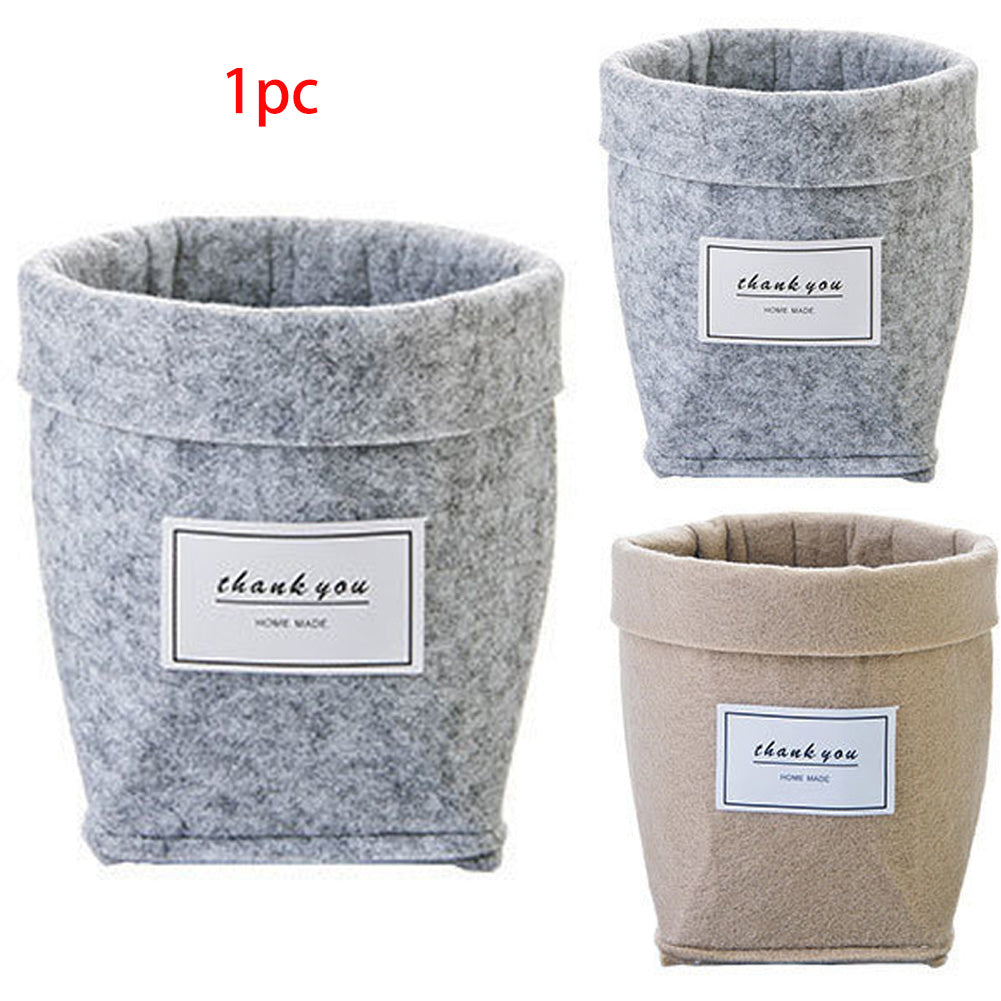 Creative Desktop Planter with Vintage Design (Felt)