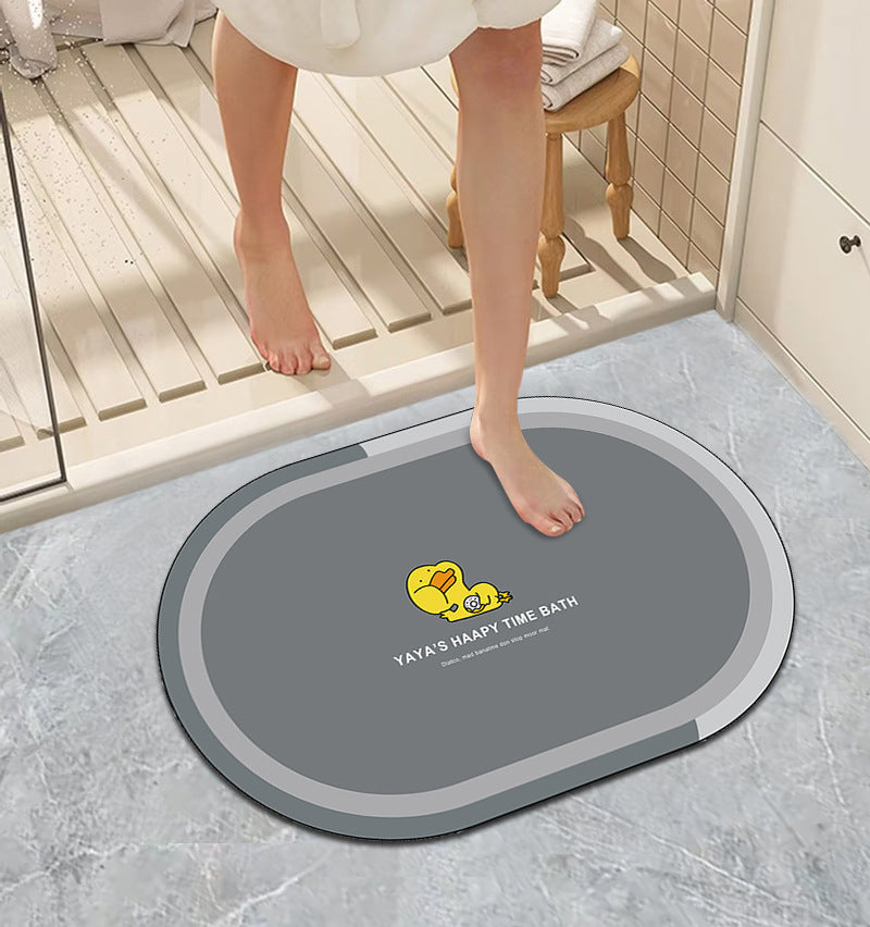 Soft Diatomite Water-Absorbent Bathroom Mat