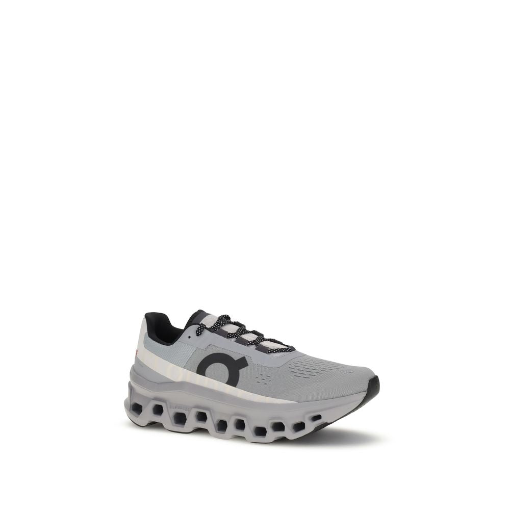 ON Gray Polyester Athletic Sneakers