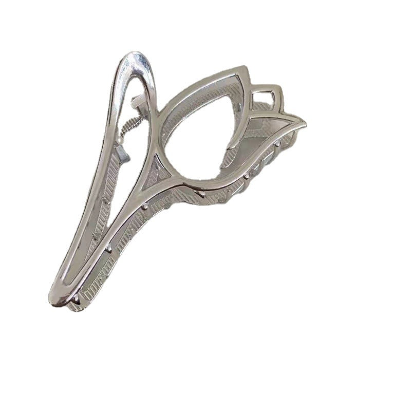 Tulip Alloy Hair Clip for Women