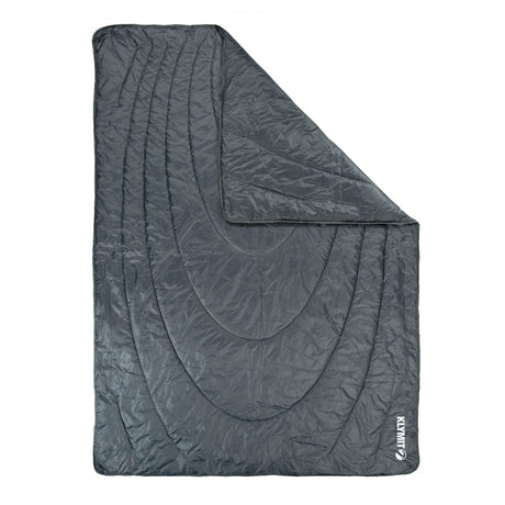 Klymit Horizon Travel Packable Camping Blanket and Comforter Blue/Black