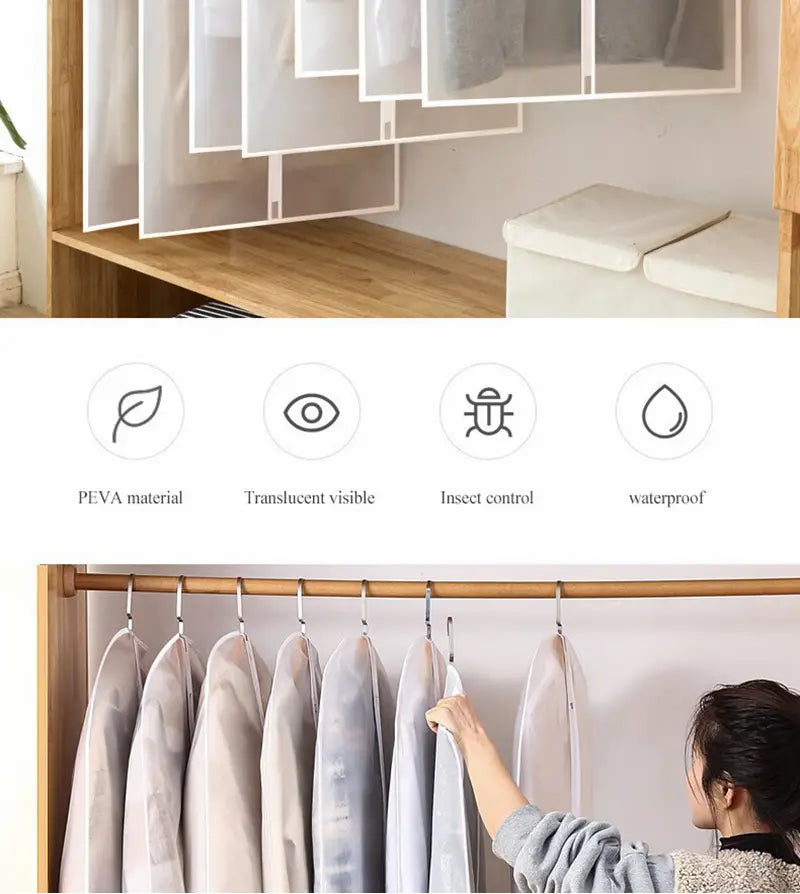 Hanging Clothes Storage Bag for Home Organizer