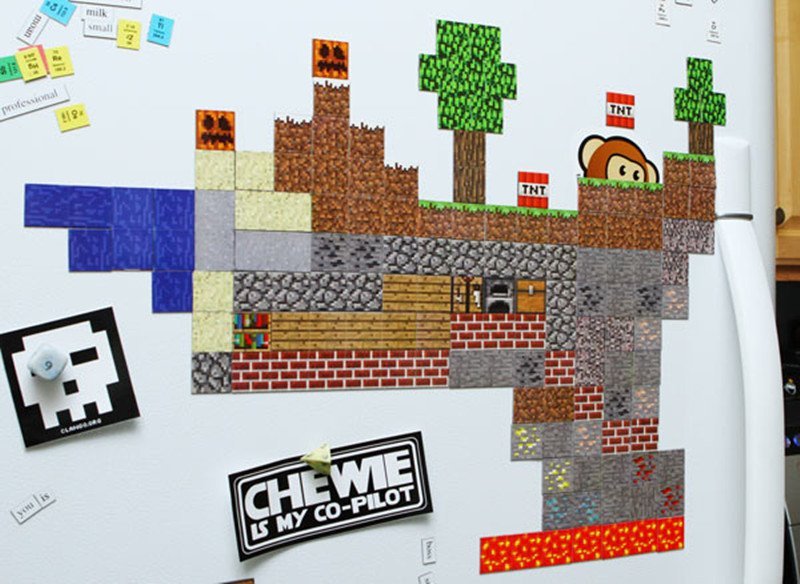 Refrigerator Magnets Puzzle Toy Set