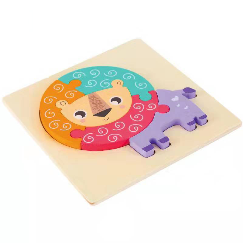 3D Cartoon Animal Puzzle for Kids - Educational Toy
