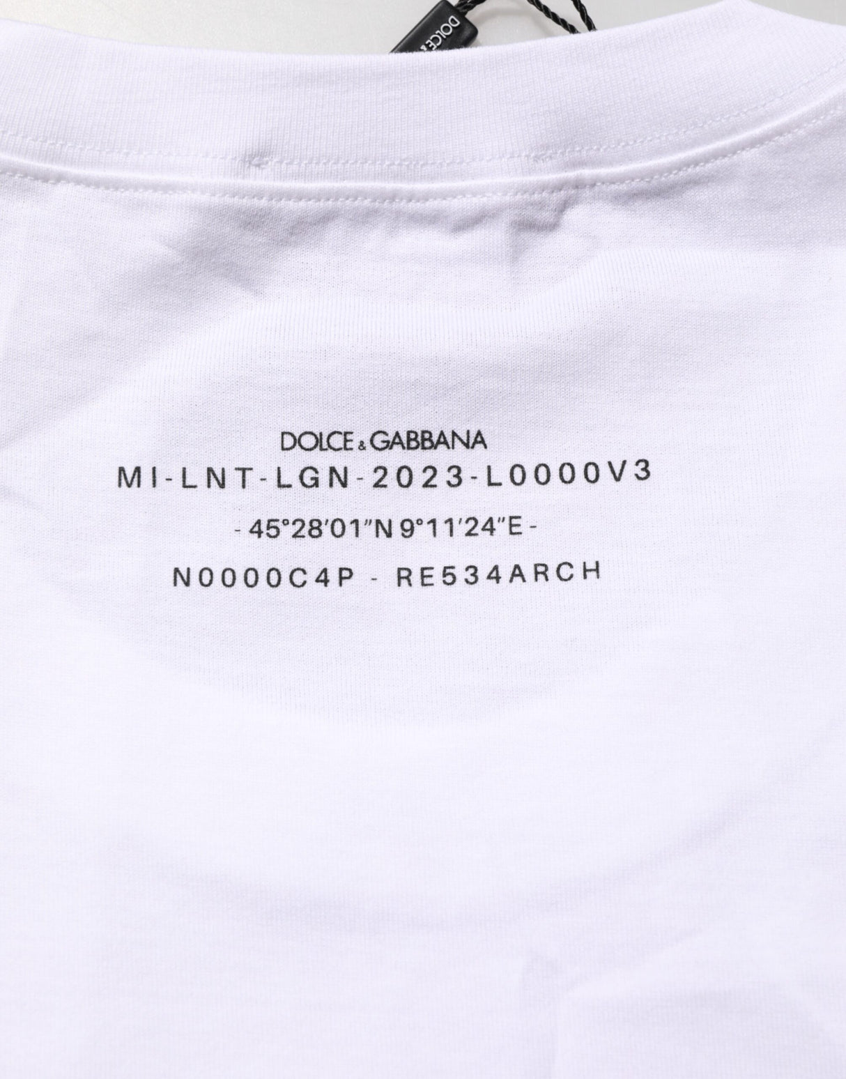 Dolce & Gabbana White Cotton Sleeveless Printed Tank T-shirt