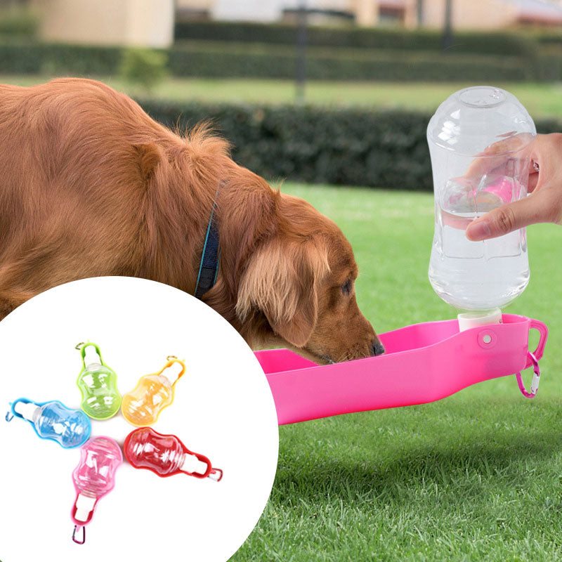 Travel Pet Plastic Water Dispenser