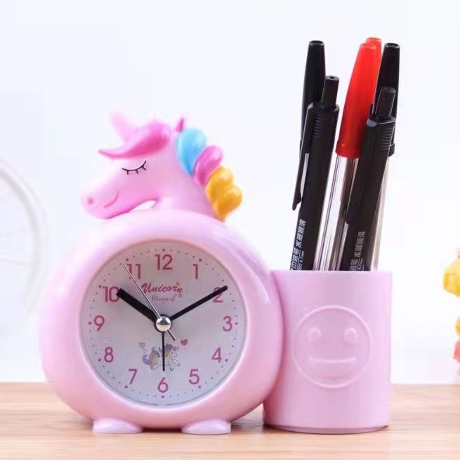 Bee Design Alarm Clock - Creative Cartoon Desk Clock