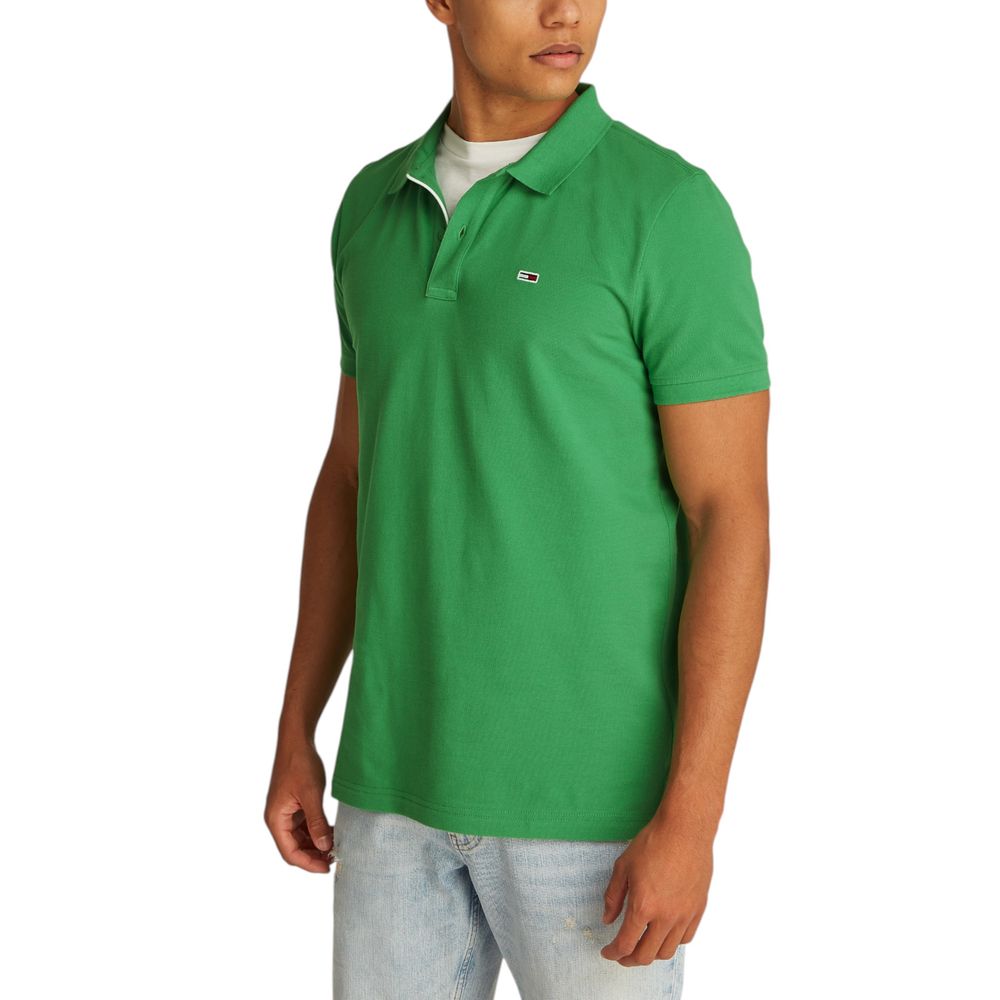 Tommy Hilfiger Jeans Bicolor Cotton Polo Shirt
