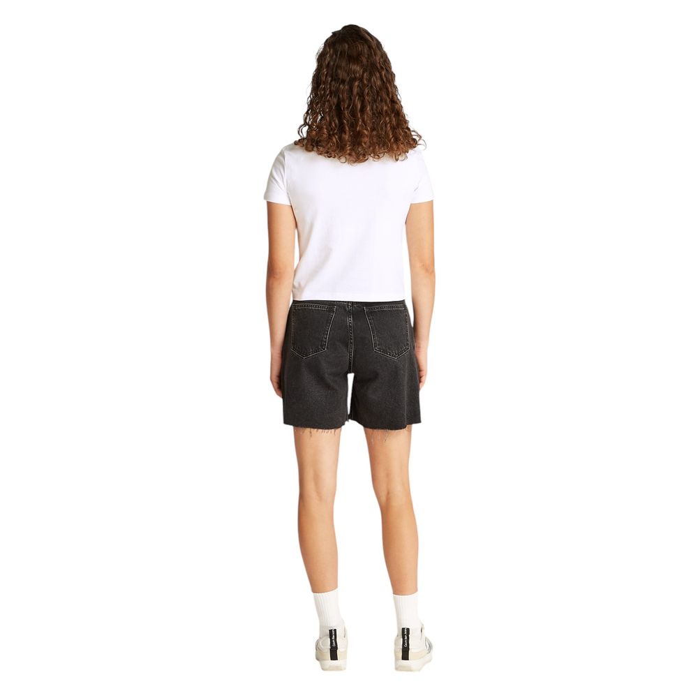 Calvin Klein Jeans White Recycled Cotton T-Shirt