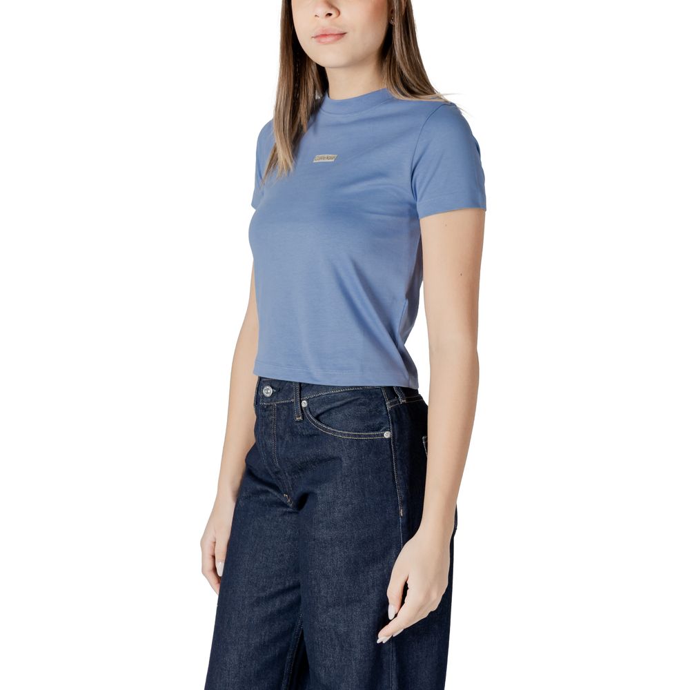 Calvin Klein Jeans Blue Recycled Cotton Sportswear