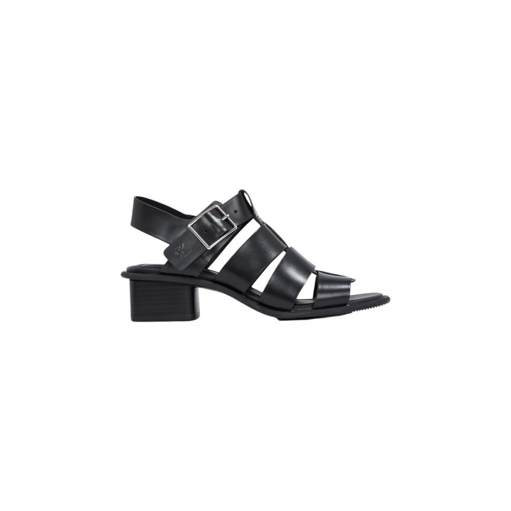 Calvin Klein Jeans Black Polyester Sandals