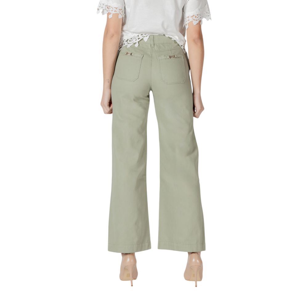 Morgan De Toi Bicolor Cotton Relaxed Fit Jeans