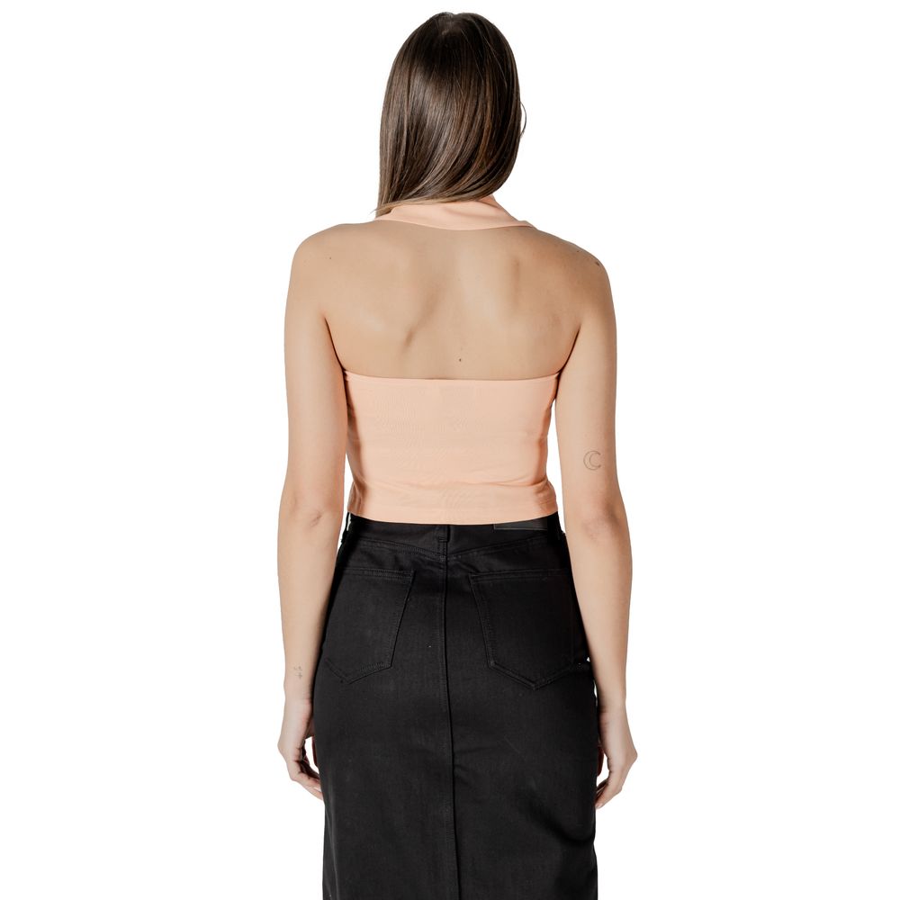 Calvin Klein Jeans Orange Cotton Top