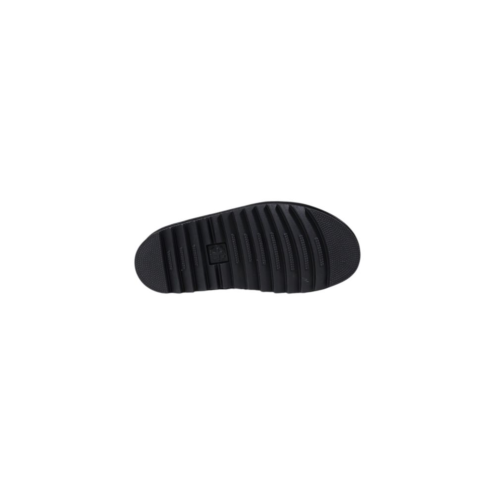 Dr. Martens Black Leather Platform Pumps