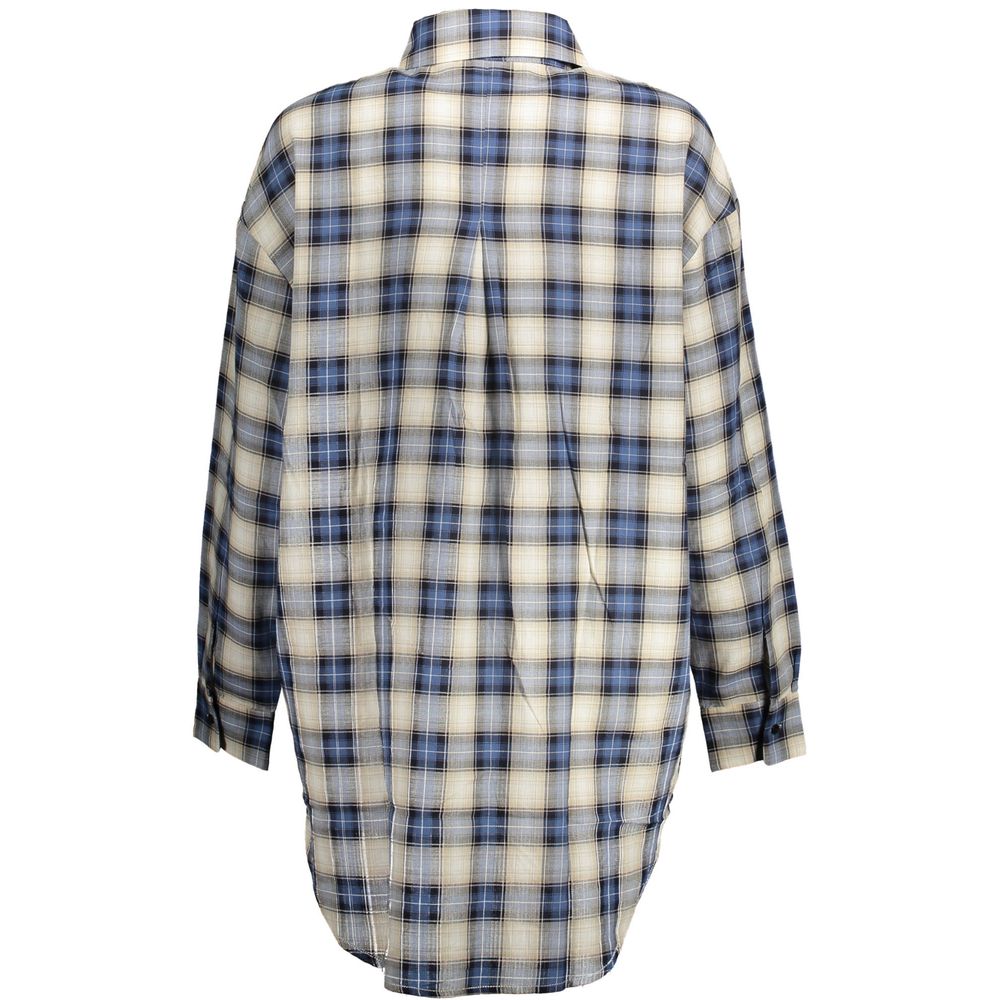 Desigual Blue Cotton Women Shirt