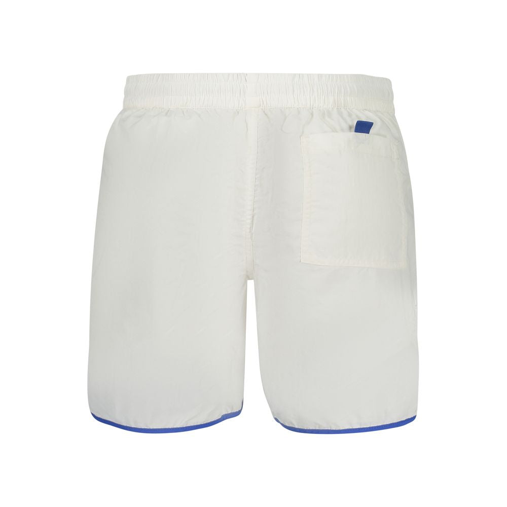 Norway 1963 Bianco Poliammide Men's Swim Boxer
