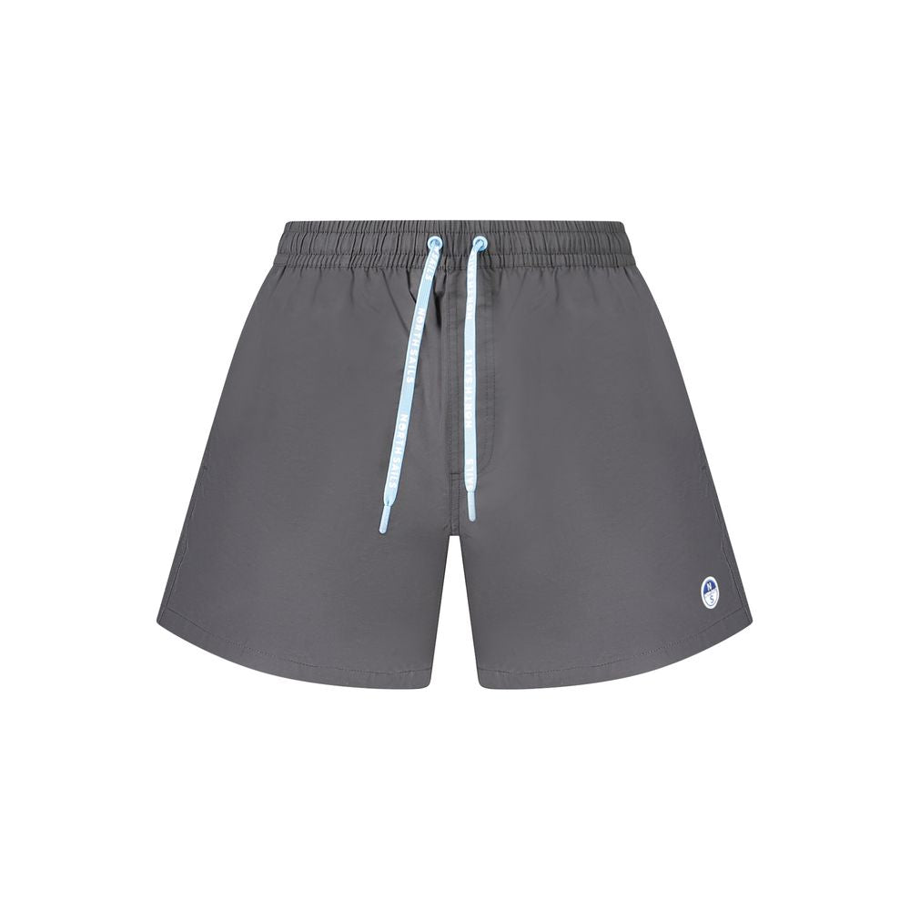 North Sails Black Nylon Men's Swim Boxer