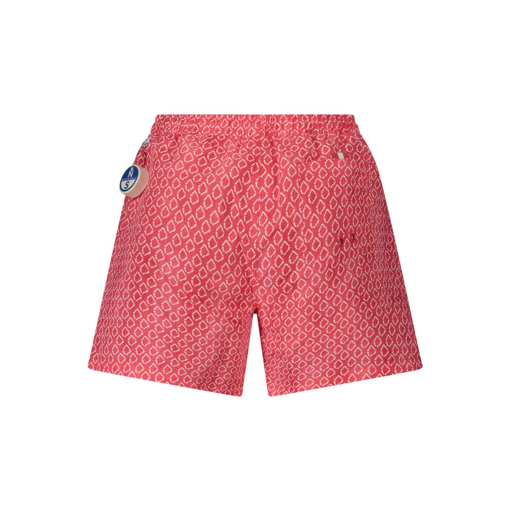 North Sails Red Polyester Men's Swim Boxer