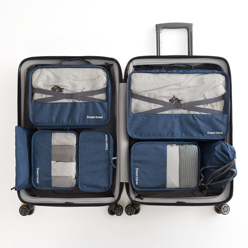 Cation Travel Organizer Bag Set - 7 Pieces Customizable